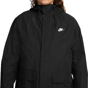 Nike Men's Black Club Bowline Water Repellent Jacket. Sz: L